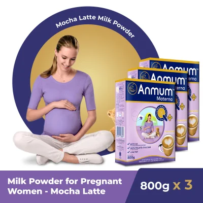 Anmum Materna Milk Powder Mocha Latte 800G x 3