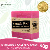 Precious Herbal Rosehip Soap: Moisturizing, Brightening, and Skin Treatment