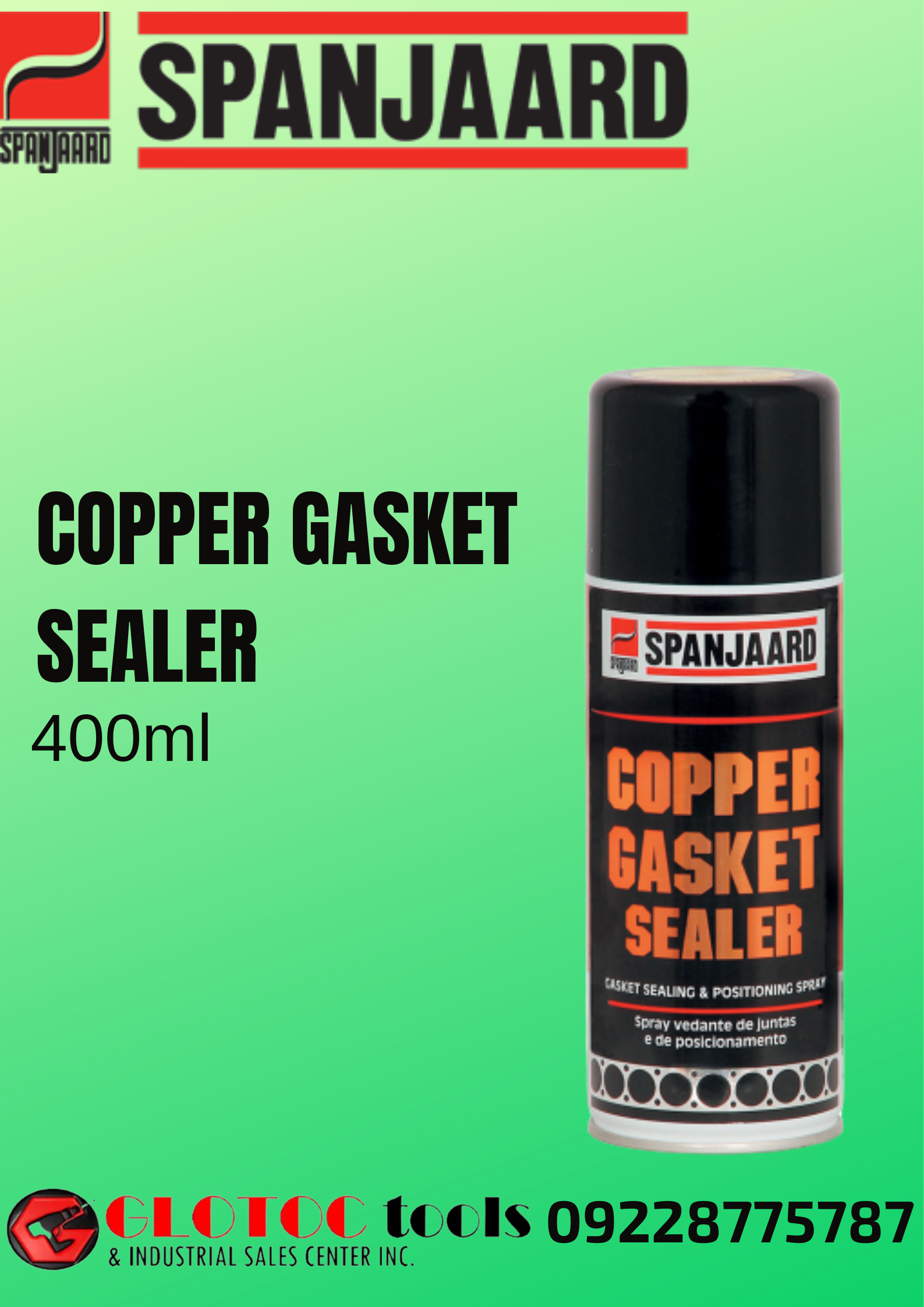 SPANJAARD COPPER GASKET SEALER 400ml Lazada PH