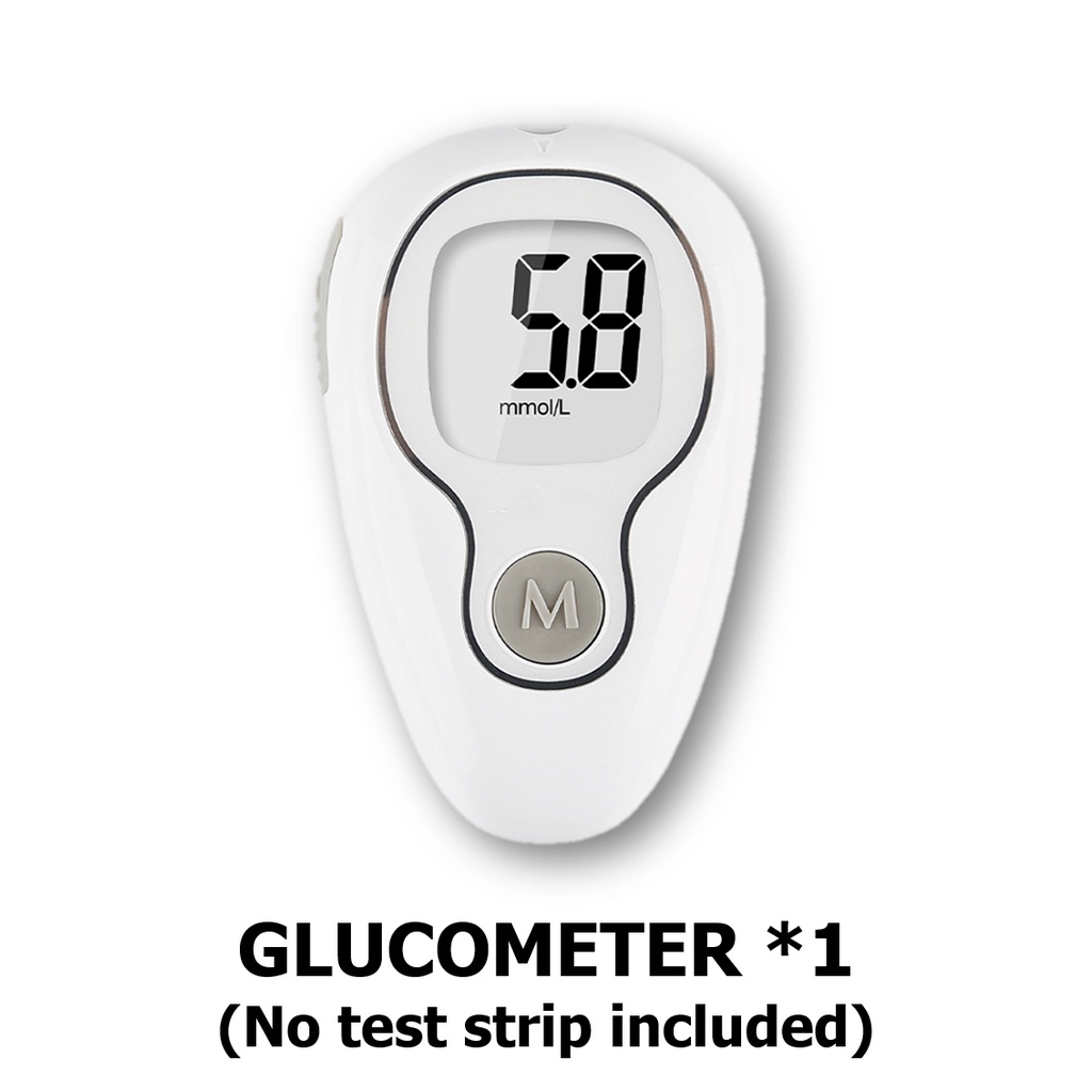 Blood Sugar Test Kit Set with Lancets 8 Strips