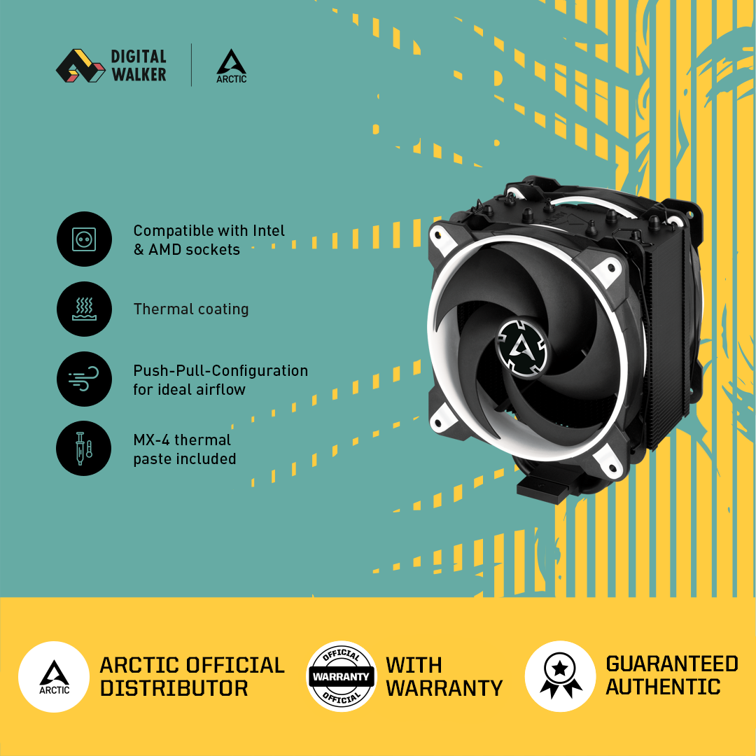 [Digital Walker] Arctic Freezer 34 eSports Duo Tower CPU Cooler with