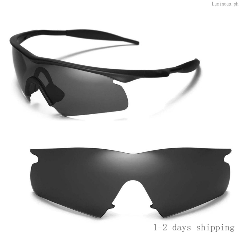 Walleva Black Polarized Replacement Lenses for Oakley Carbon Blade