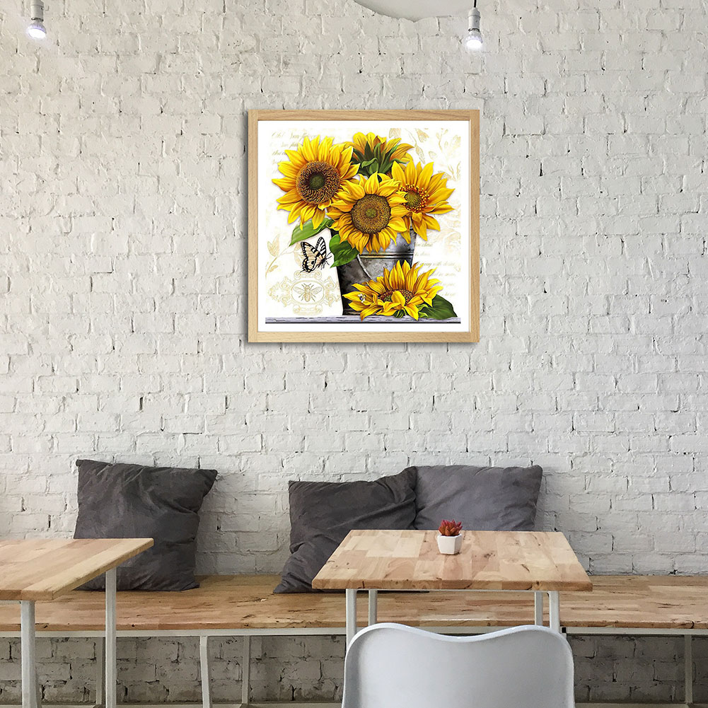 Diamond Painting - Sunflower Design