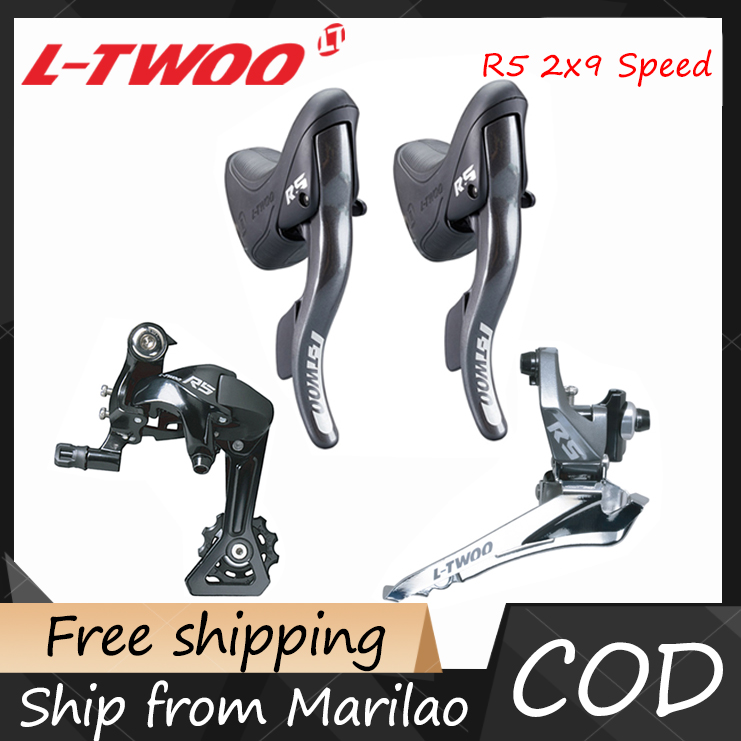 LTWOO R5 Road Bike 2x9 Speed 18s Shifter Rear Derailleurs 32T Front