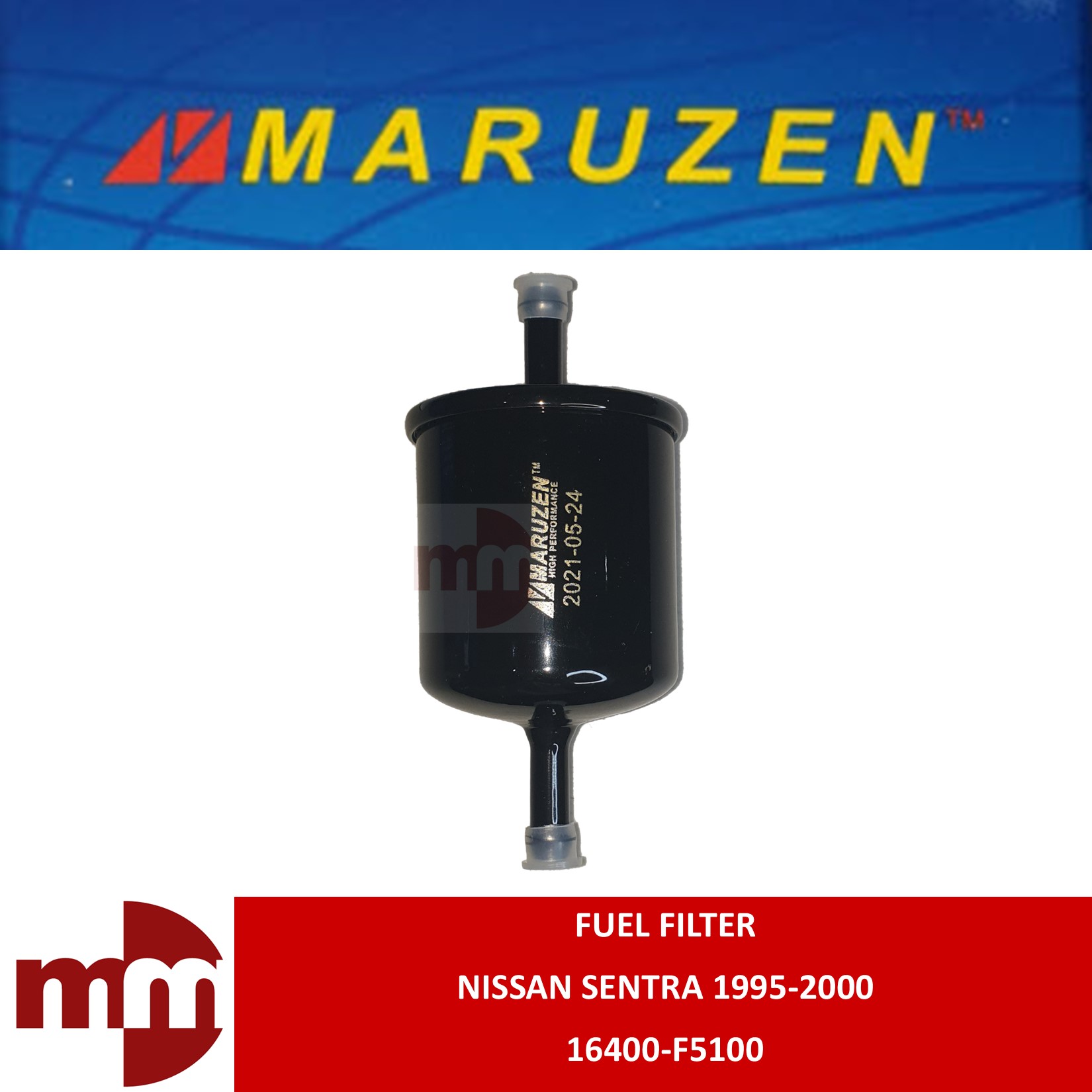MARUZEN Fuel Filter for NISSAN SENTRA 19952000 16400F5100 Lazada PH