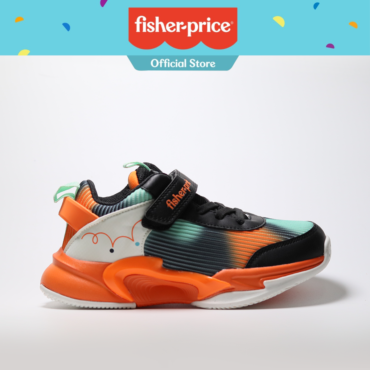 Fisher Price Fabian Children Rubber School Shoes for Boys Shoes