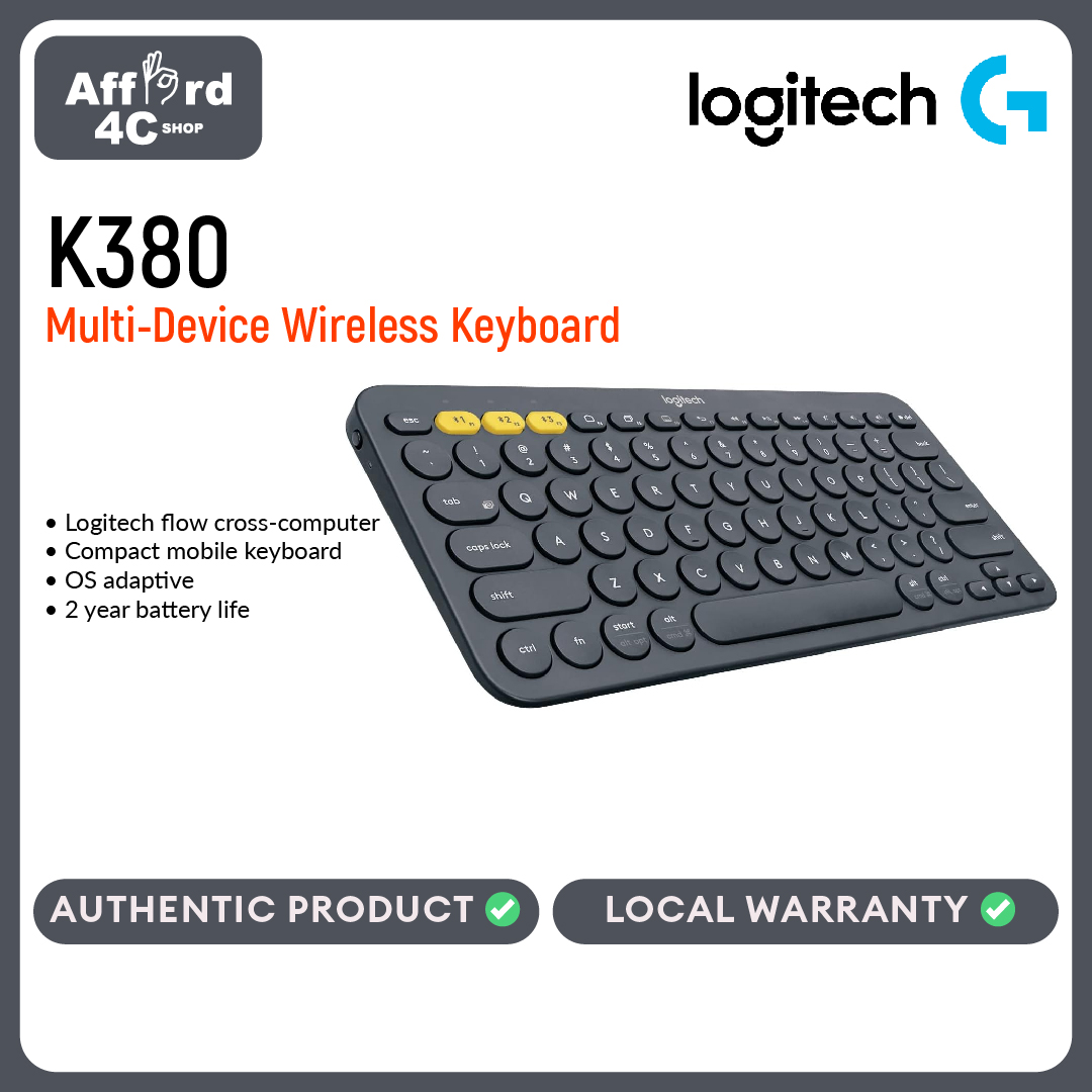 K380 MultiDevice Bluetooth Keyboard - 鍵盤楽器