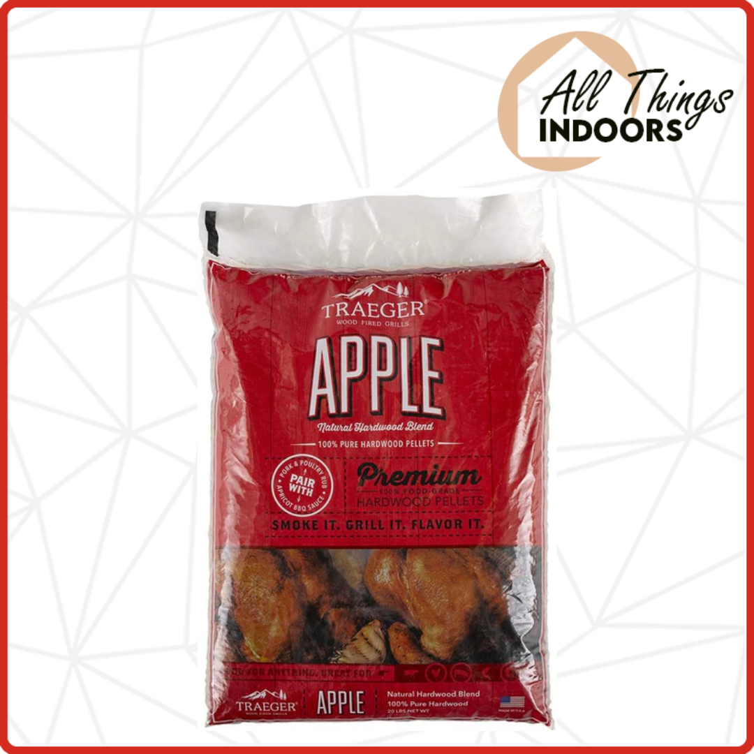 Traeger Apple Wood Pellets, 100 AllNatural Hardwood Pellets 20LB Lazada PH