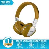 TYLEX Wireless On-Ear Headphones with Bluetooth and TF Card