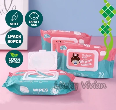 Baby Wipes 80pcs per pack Non-Alcohol Wetwipes