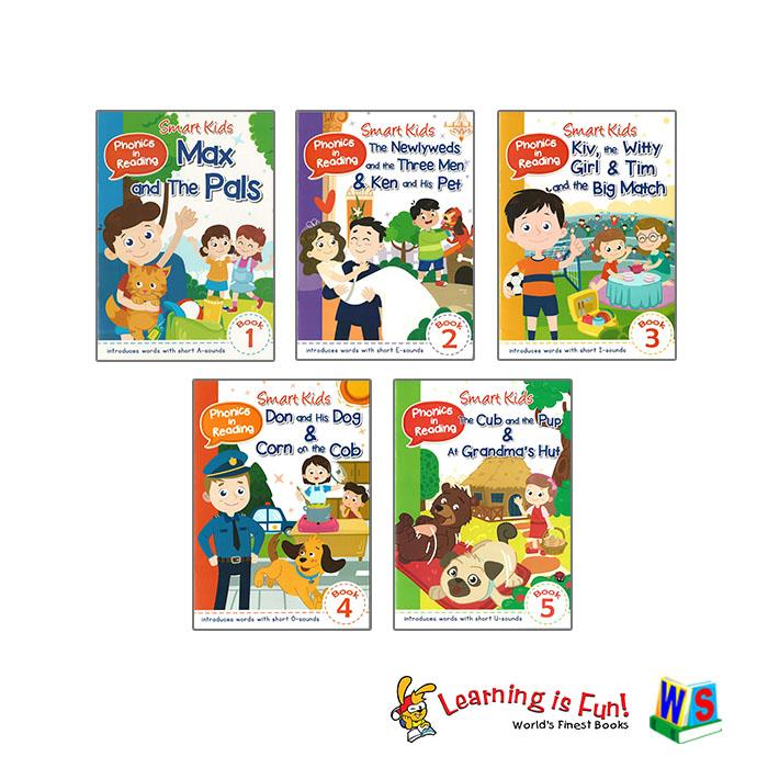 Ws Smart Kids Phonics In Reading Series 1 Book 1 To 5 