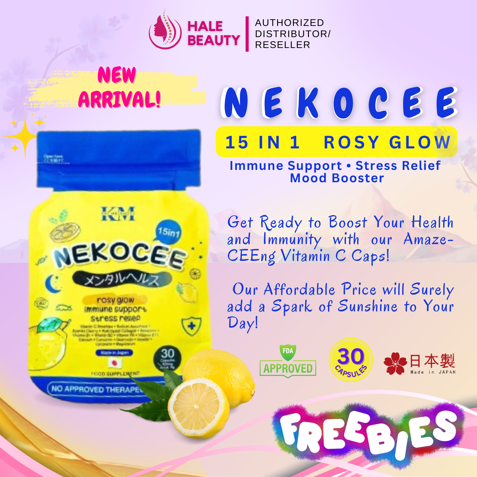 Nekocee 15 in 1 by Kath Melendez Vitamin C Neko 15in1 KM Lazada PH