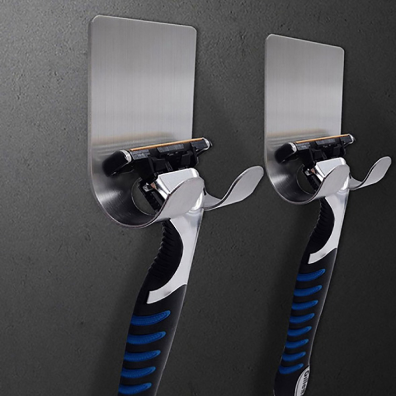 [TIN] Holder Men Shaving Shaver Razor Stand Shelf Storage Rack Bathroom Hook Organizer