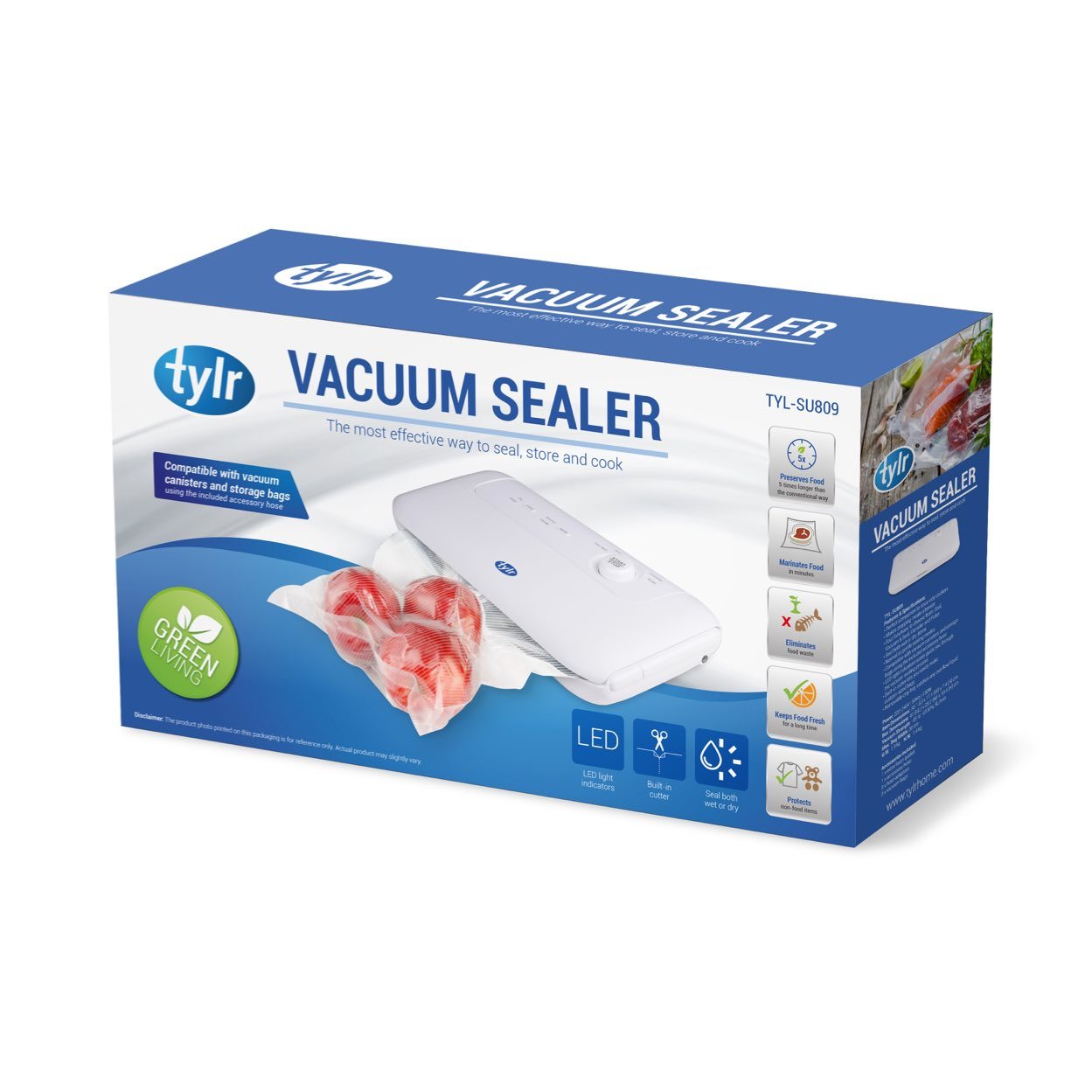 tylr™ Vacuum Sealer Multi-Function Food and Non-Food Wet Dry