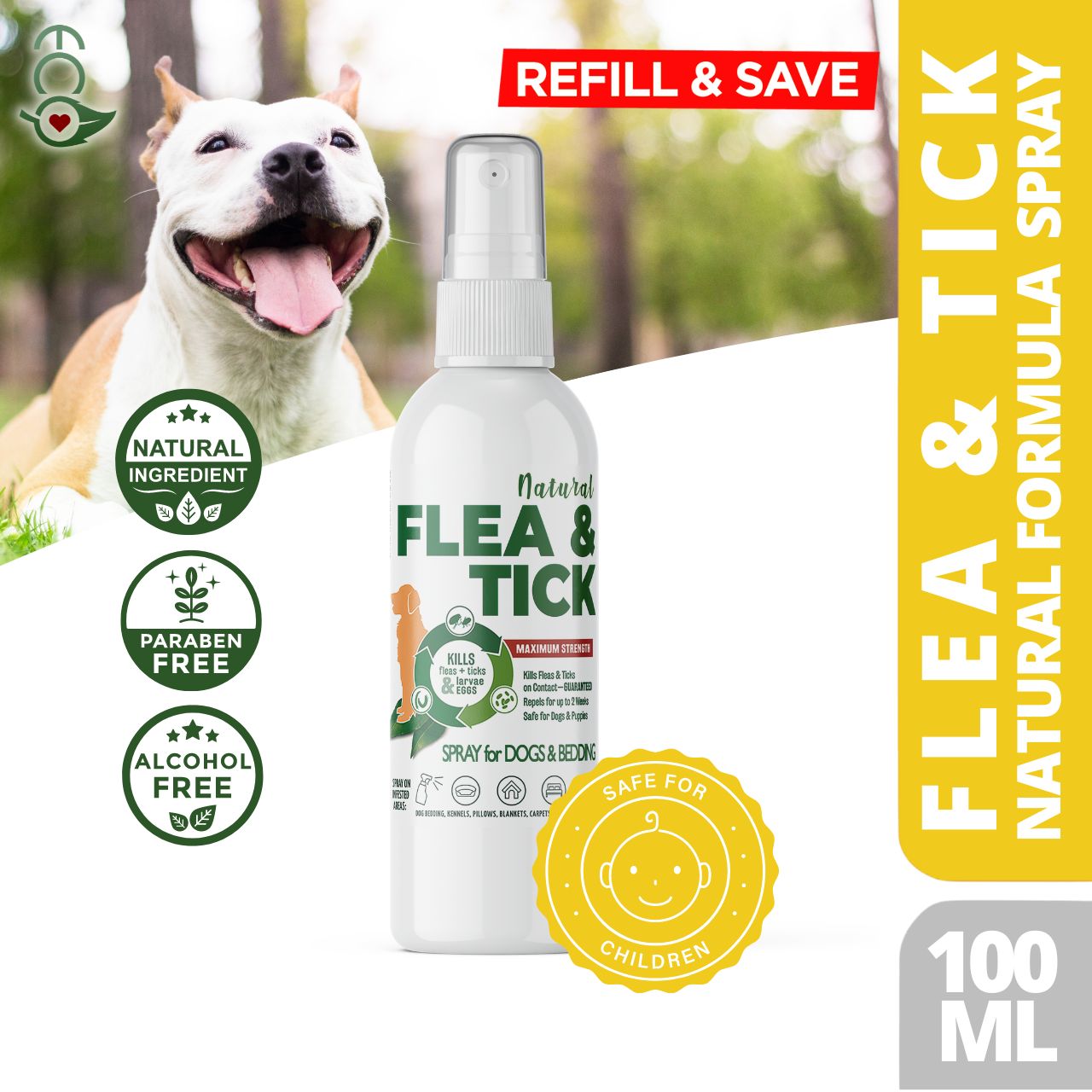 how can i control my dogs ticks naturally