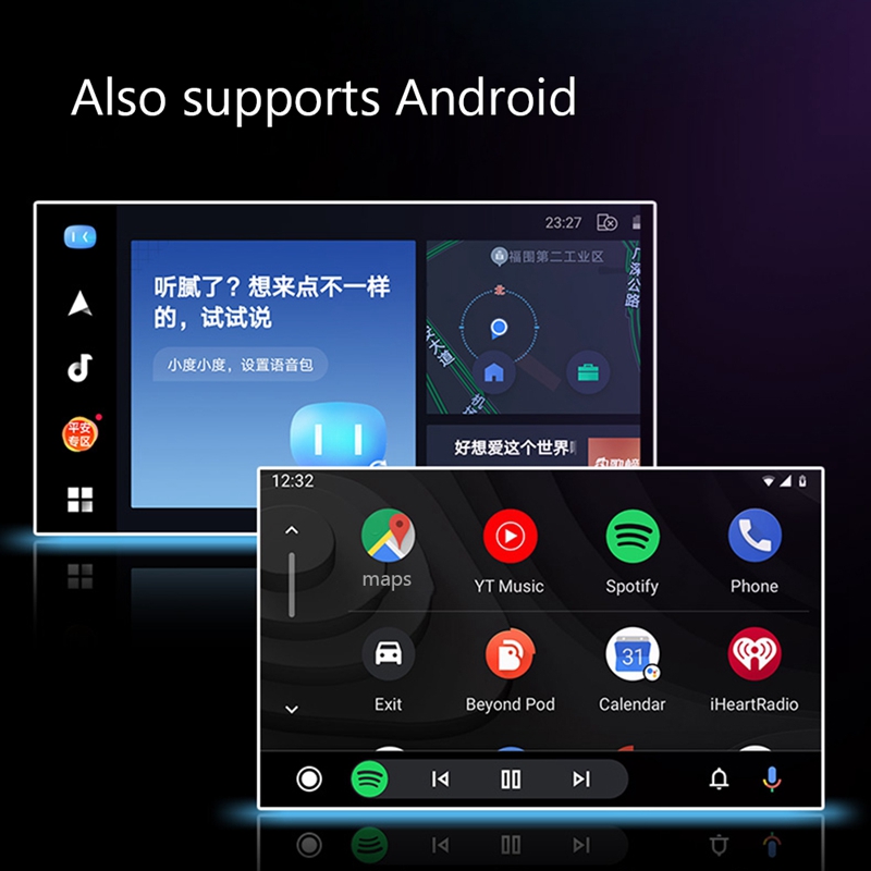 Wireless CarPlay Box Android Auto Dongle Mirror for Android Screen Car