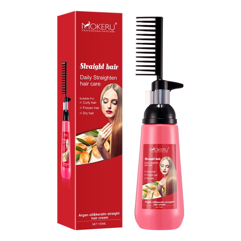 MOKERU rebonding set original permanent hair straightener treatment