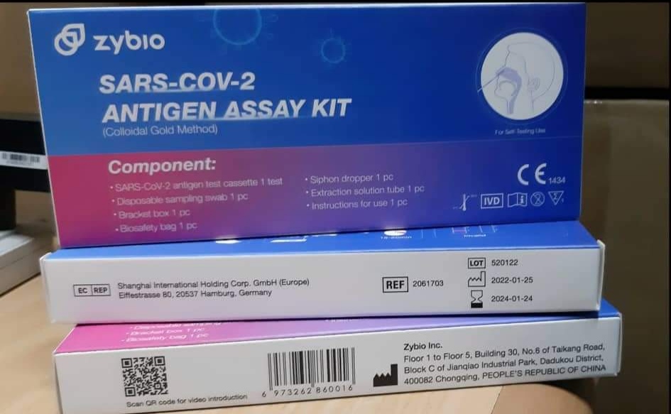 Antigen Self Test Kit (Zybio) FDA Approved and RITM Validated Lazada PH
