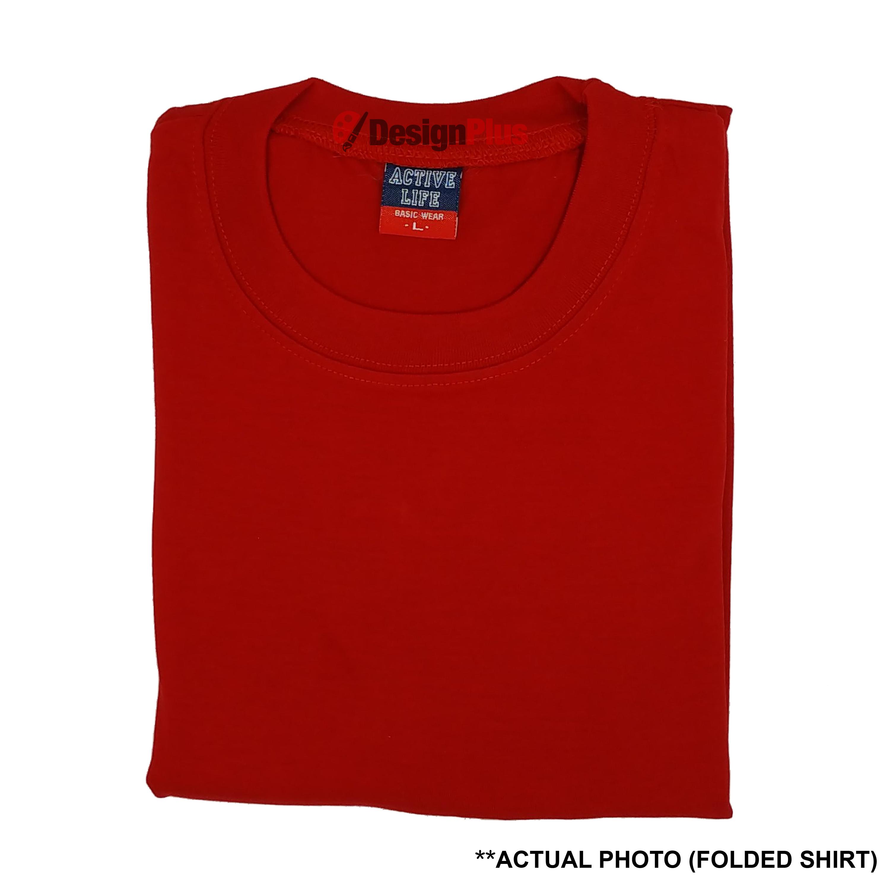 red color tshirt