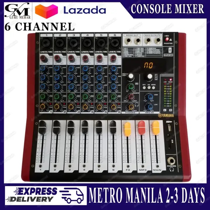 Yamaha Pro Mini 6 Channel Professional Mixing Console Series Lazada Ph