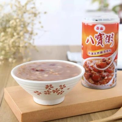 Taiwan Taisun Brand Mixed Congee in Canned 375g Instant Healthy Congee Dessert