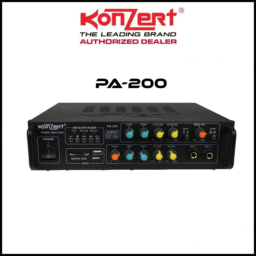 Konzert PA200 Power Amplifier Lazada PH