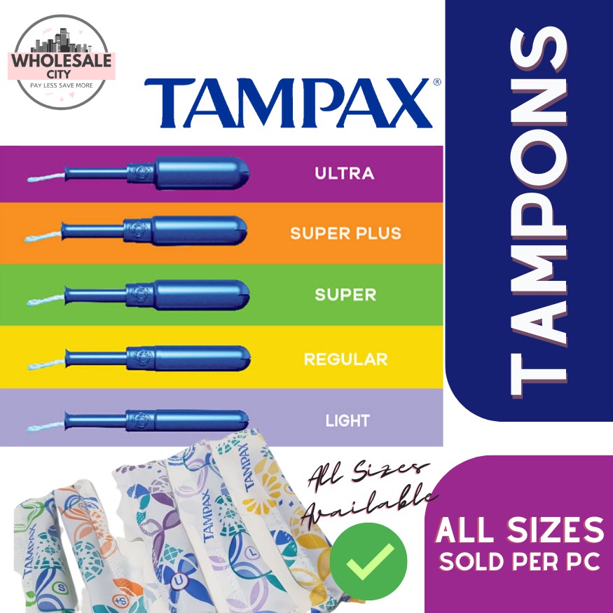 Tampax Pearl Tampons Unscented Leak Guard Protect Light, Regular, Super