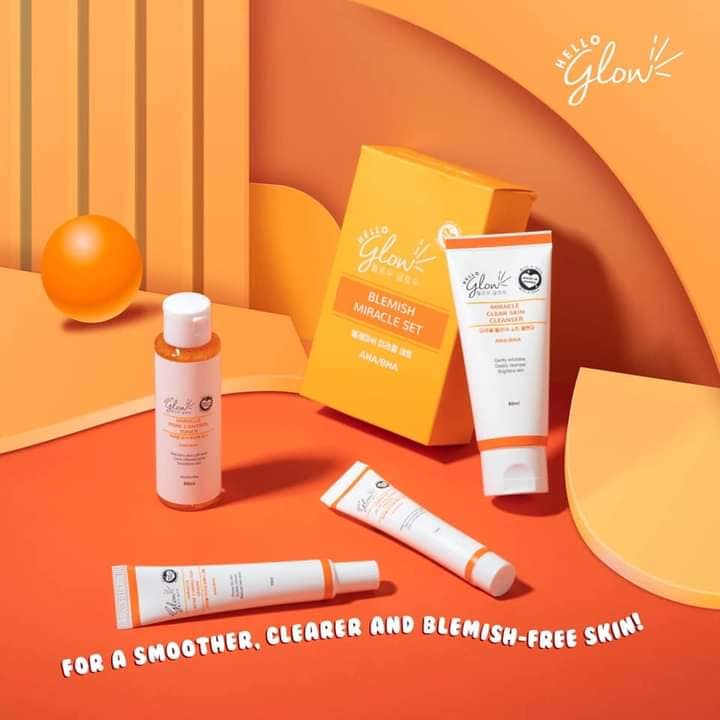 Blemish Miracle Set by Hello Glow Lazada PH