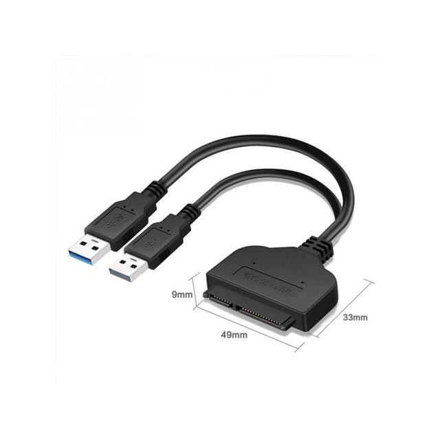 Usb 30 To 25 Sata Iii Hard Drive Adapter Cable Uasp Sata To Usb30 Converter Lazada Ph 4625