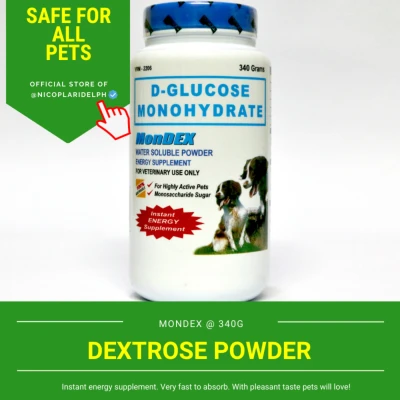 MonDEX Dextrose Powder for dogs and cats (340g)
