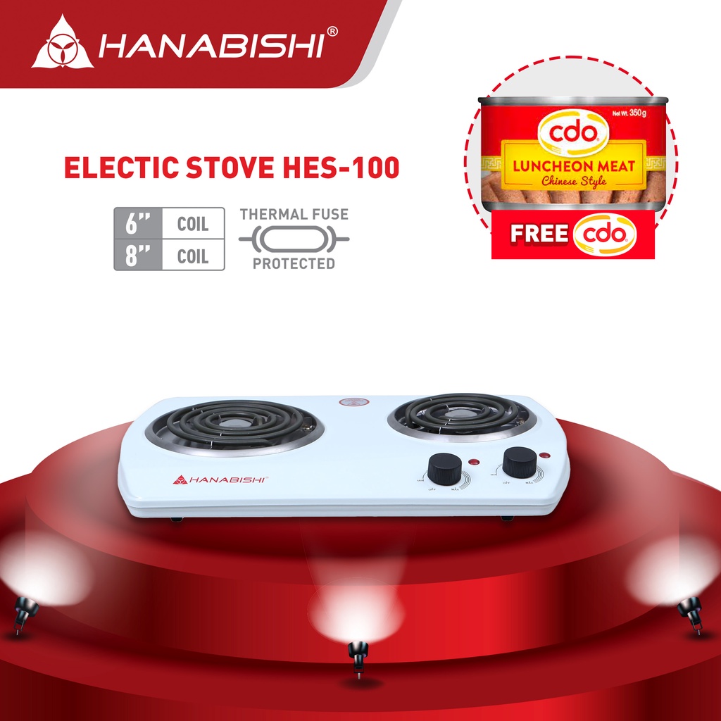 GHYHanabishi Electric Stove HES100 Lazada PH