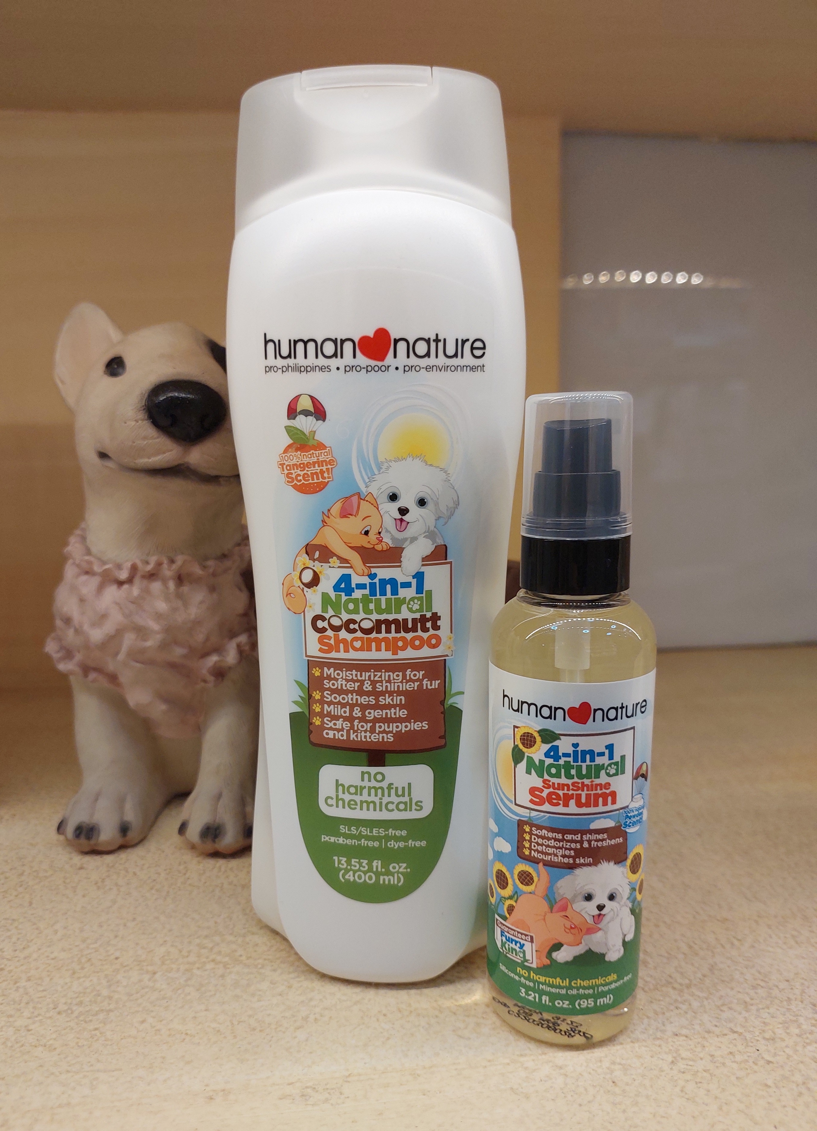 Human nature 2024 dog shampoo