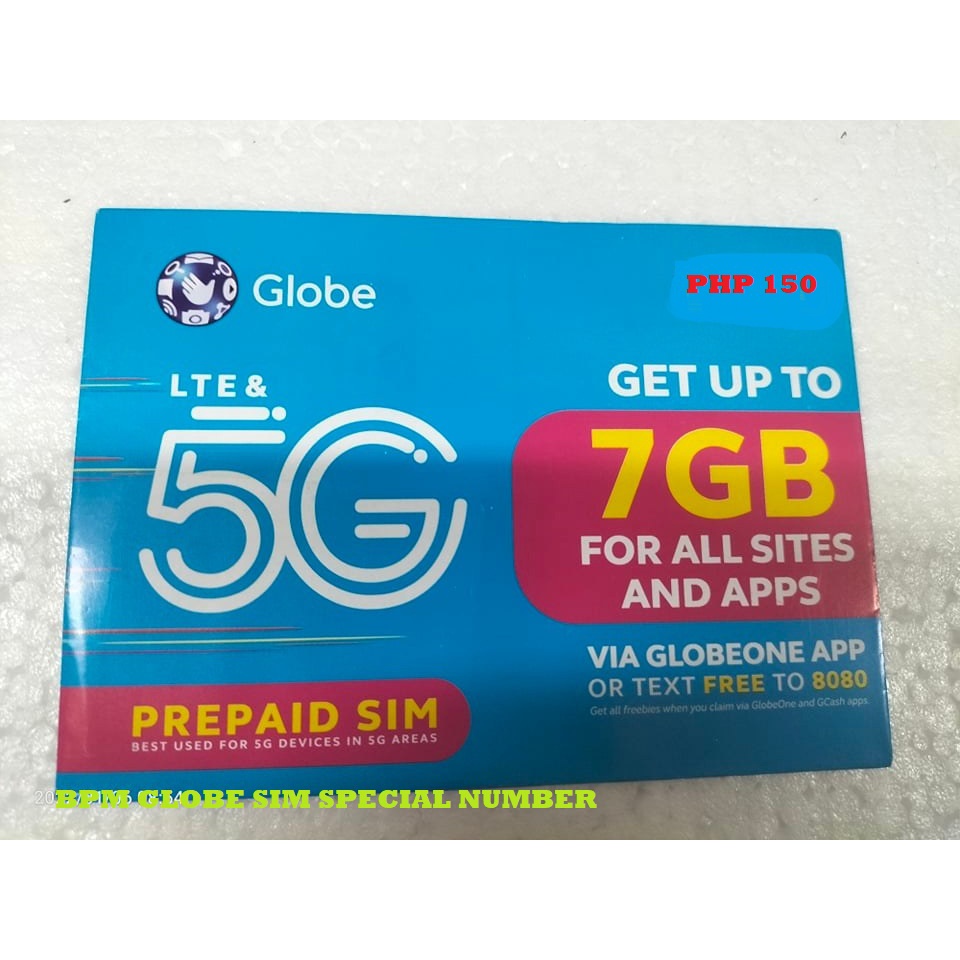 BPM Globe Special NUmbers | Lazada PH