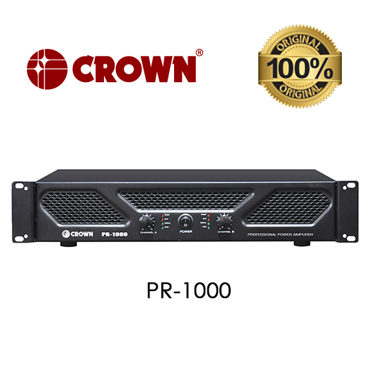 PR1000 CROWN POWER AMPLIFIER PREMIUM SERIES Lazada PH