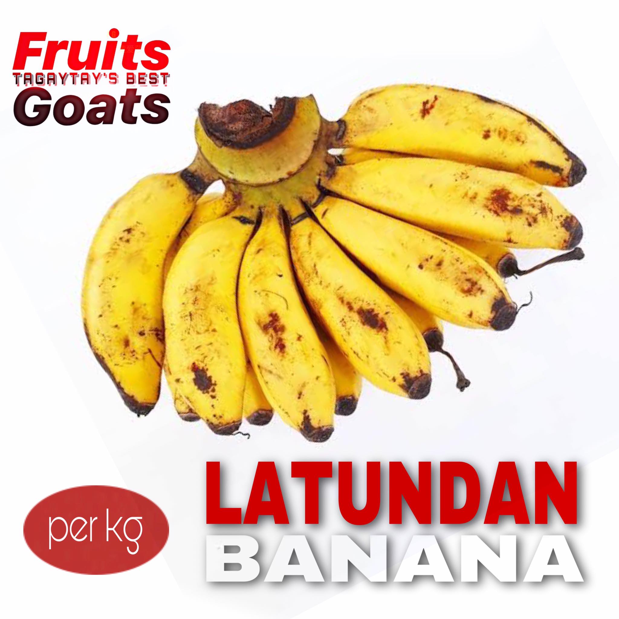 LATUNDAN BANANA per kg Lazada PH