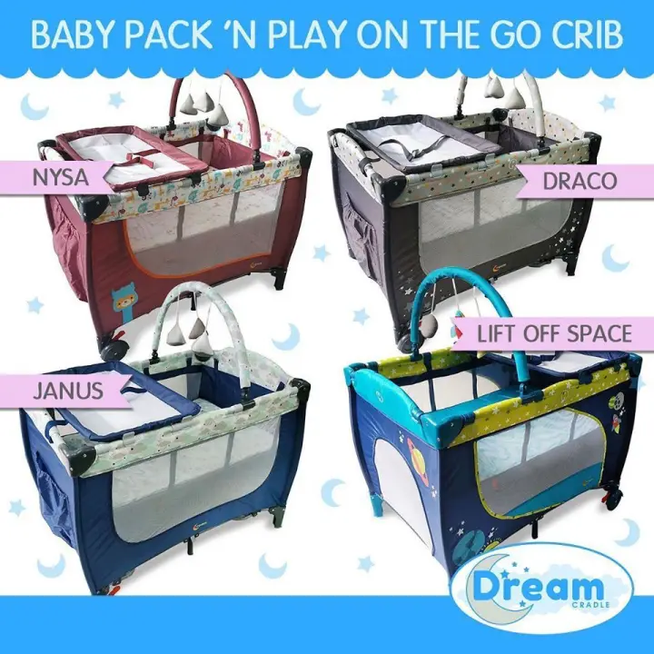 ๑ Big Sale Dream Cradle Pack N Play Rocking Crib Pls Read Note Lazada Ph