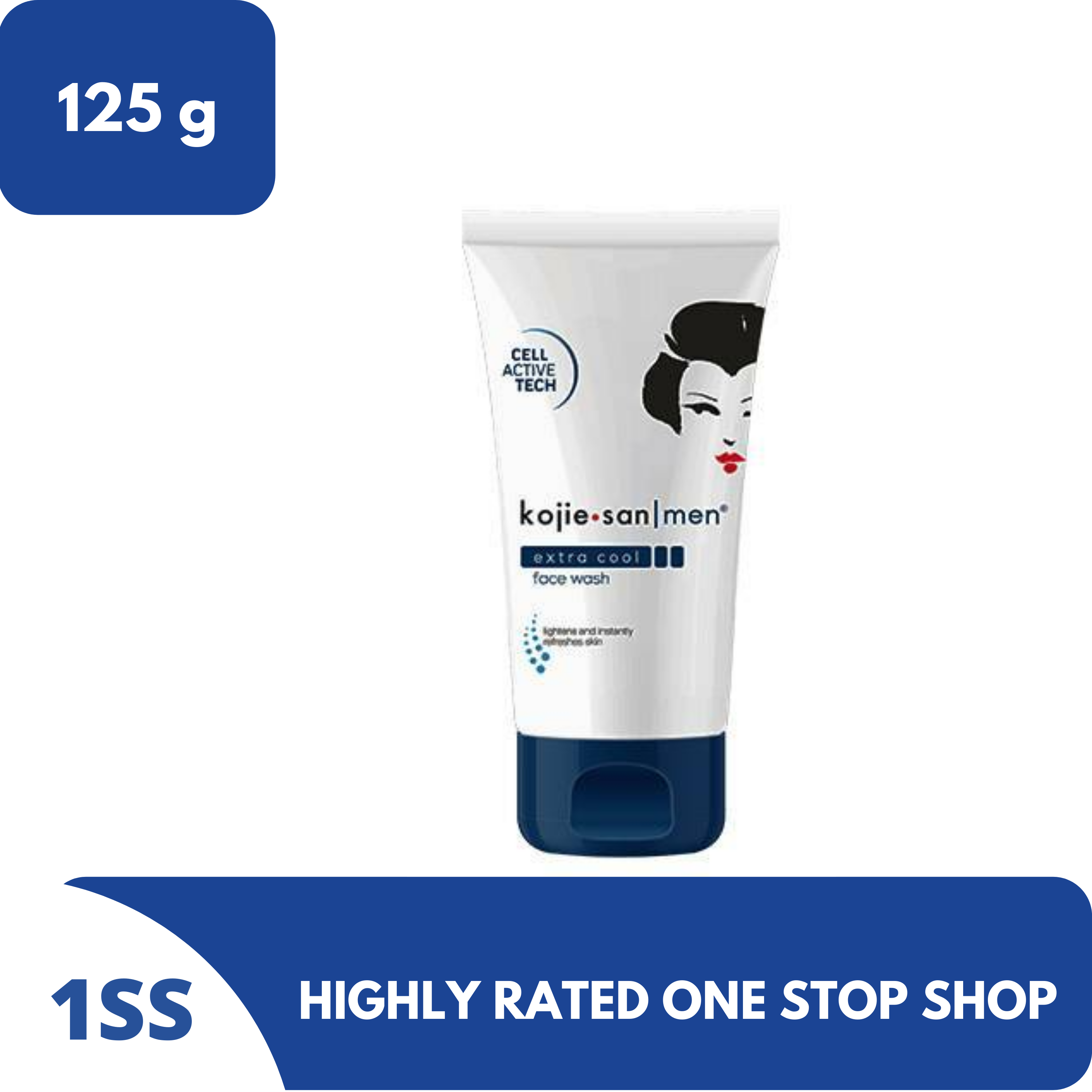 Kojie San Men Extra Cool Face Wash, 125g Lazada PH