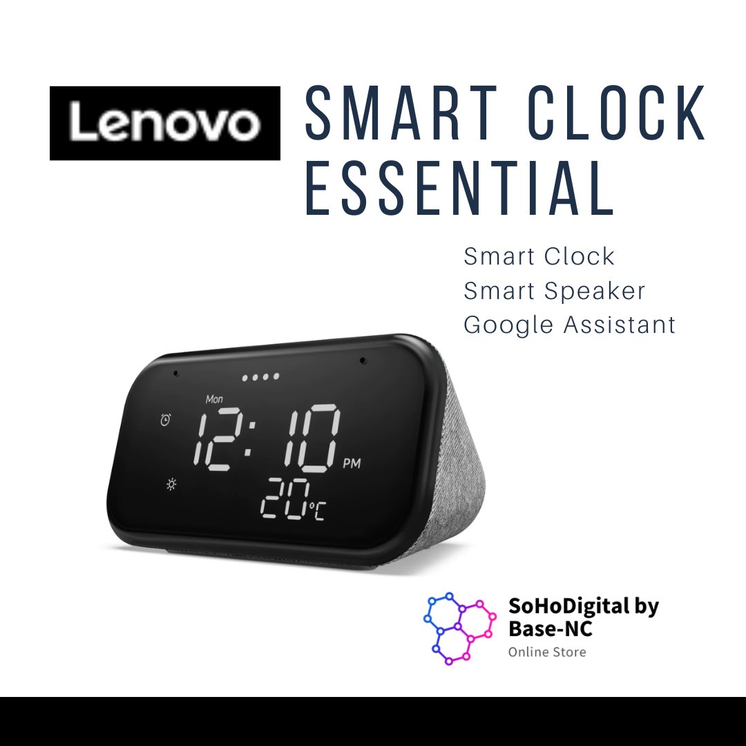 Smart Clock and Smart Speaker Lenovo Essential with Google Assistant - 4