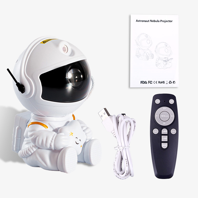 Galaxy Star Projector LED Night Light Starry Sky Astronaut Projectors ...