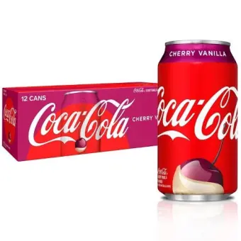 Coca Cola Cherry Vanilla 12can Pack Lazada Ph
