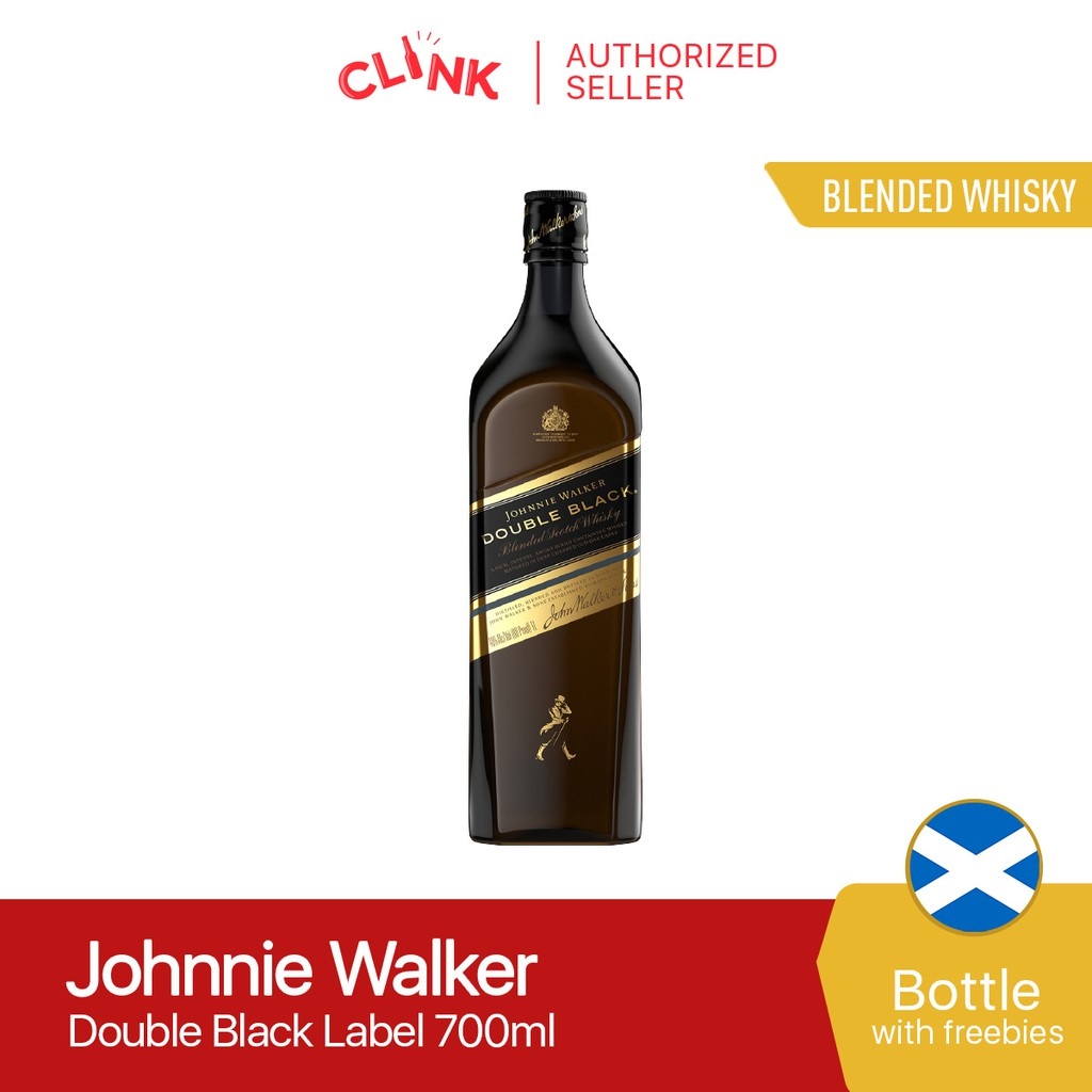 Johnnie Walker Double Black Label 700ml Blended Scotch Whisky with