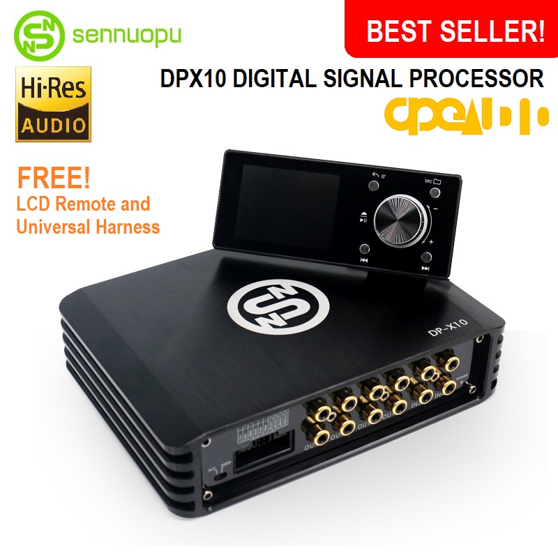 Car DSP HiRes car audio DSP Amplifier 4 channel amplifier and 8 channel