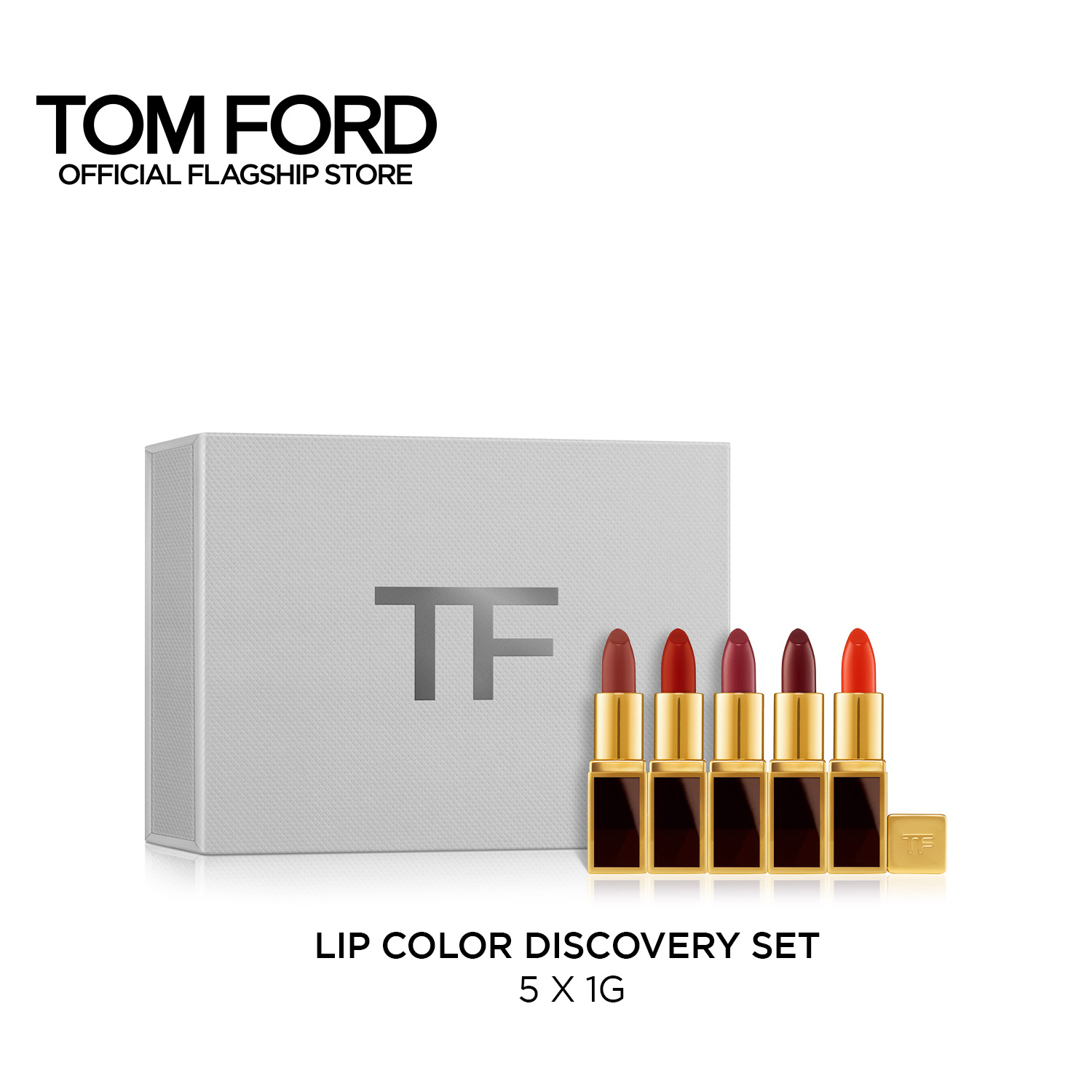 Tom Ford Beauty - 5pcs Lip Set • Lip Color Discovery Set | Lazada PH