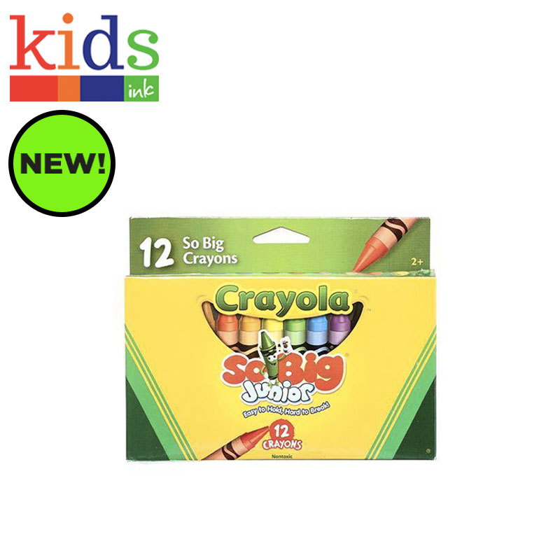CRAYOLA JUMBO CRAYON 12 COLORS SO BIG JUNIOR Lazada PH