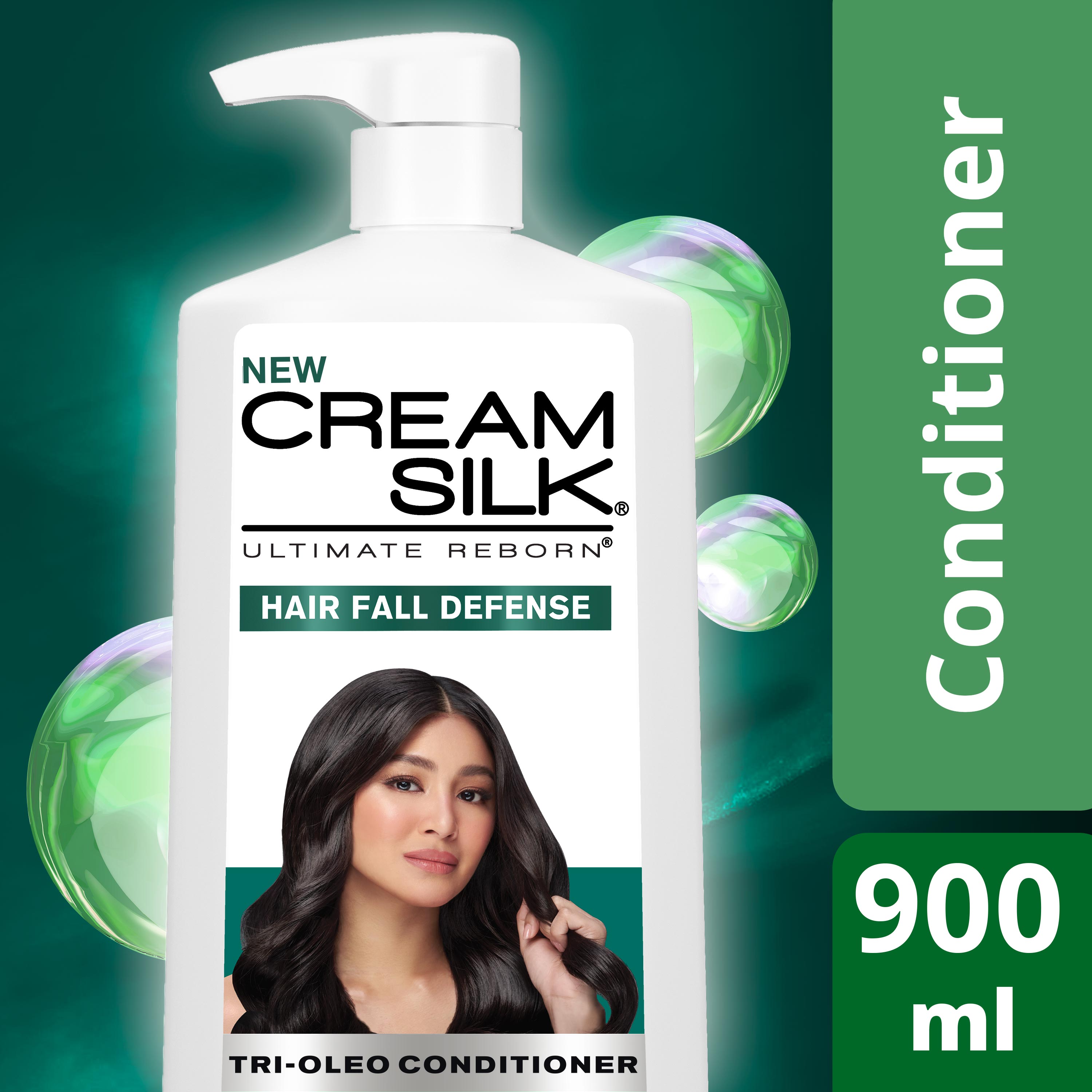 CREAM SILK Ultimate Reborn Hairfall Defense TriOleo Conditioner 900ml