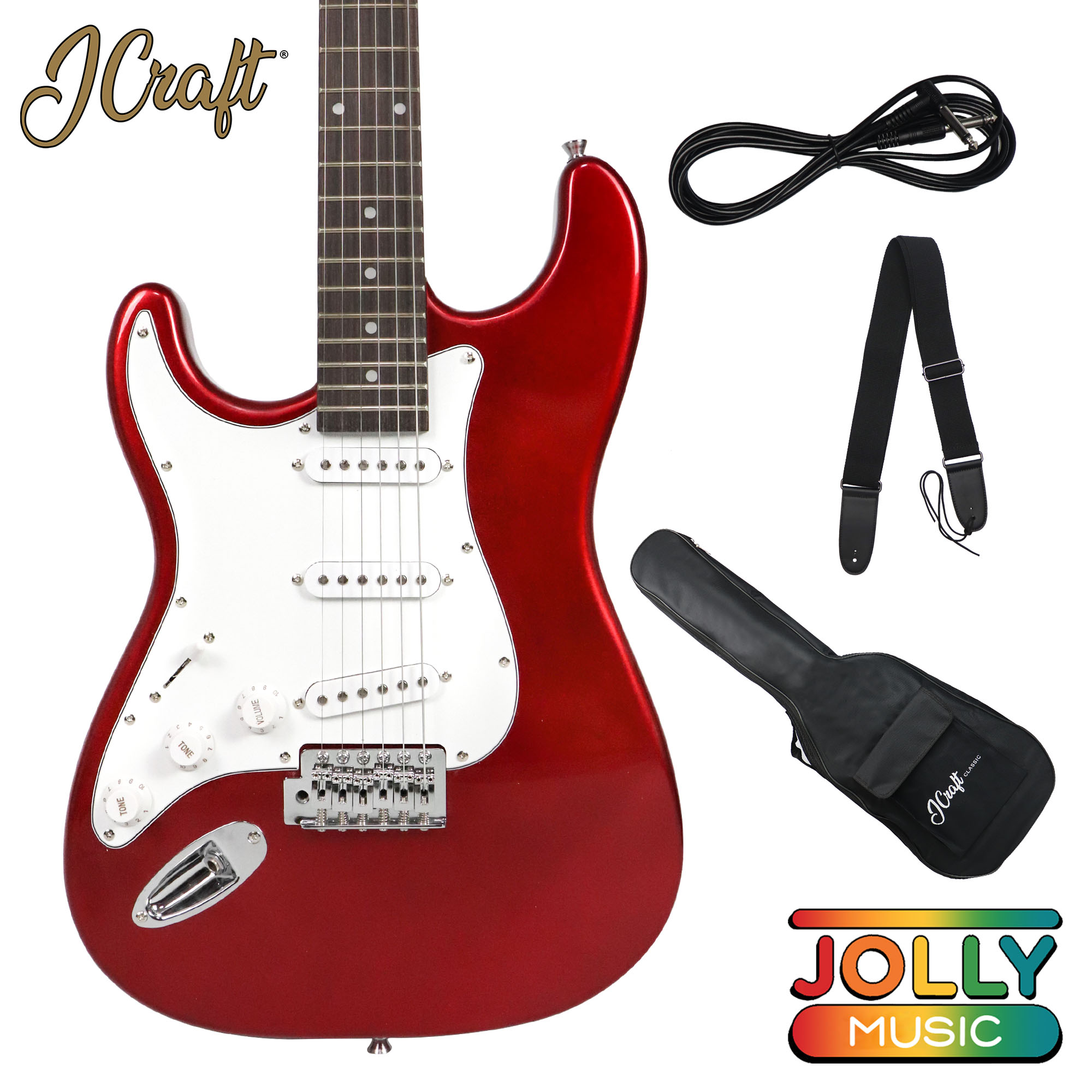 JCraft S1 Left Handed Stratocaster Electric Guitar Lazada PH