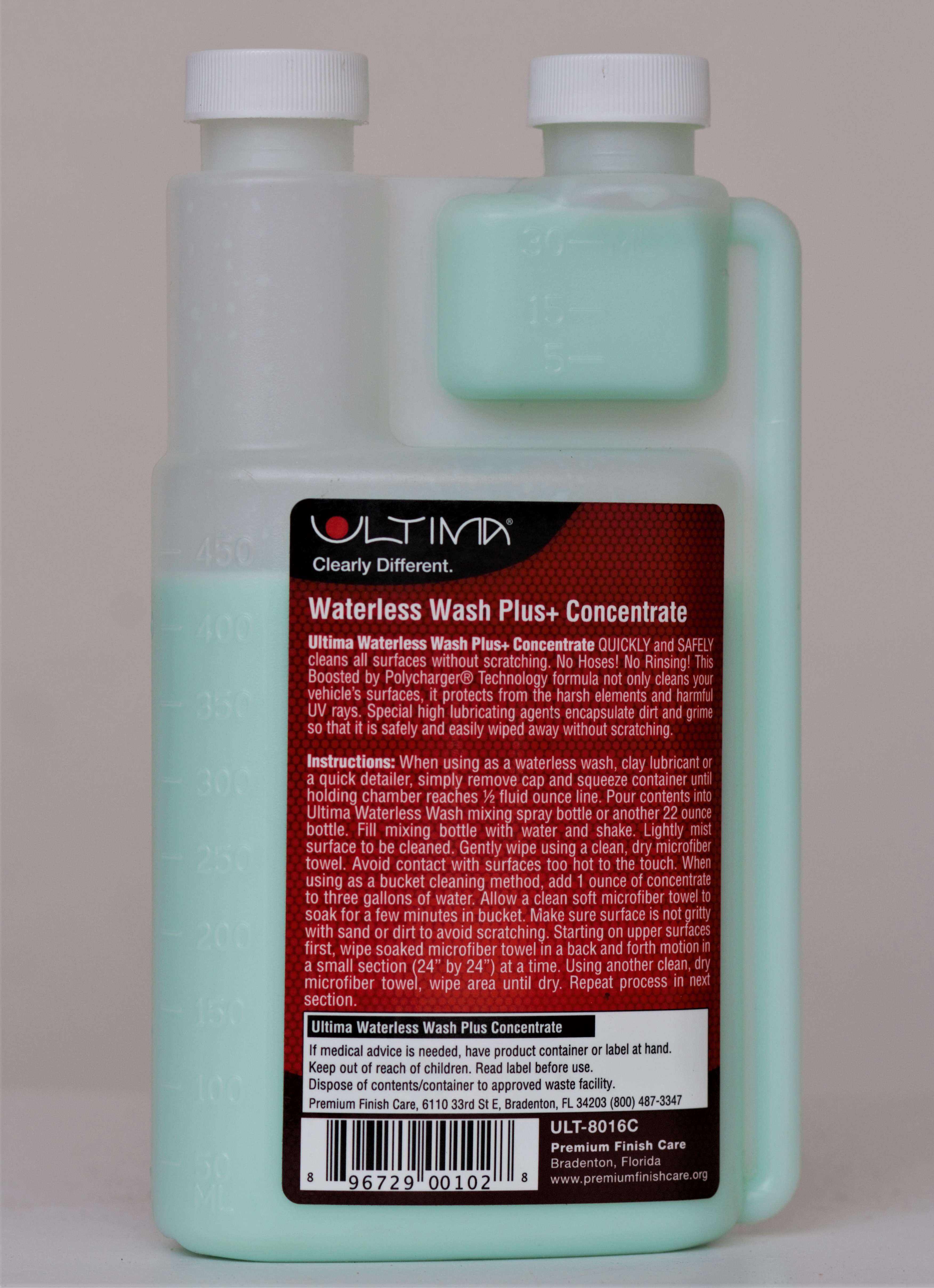 Ultima Waterless Wash Plus Concentrate - 16 oz.
