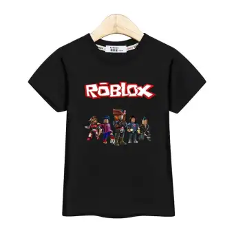 Lolocee Boy Roblox T Shirt Kids Clothing Short Sleeve Summer Shirt 100 Cotton Little Boys Tops Roblox Girl Tee Child Clothes - roblox little girl clothes