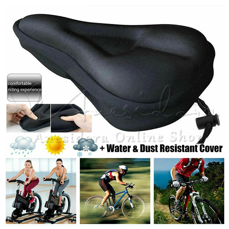 Cycling Soft Silicone Pad Cushion Cover 