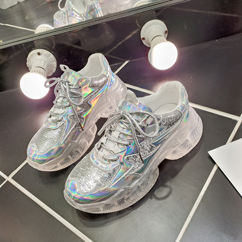 clear diamond shoes